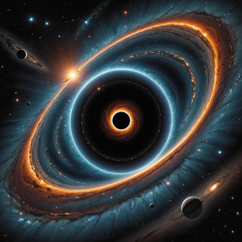 Самые красивые чёрные дыры: Загадка События Горизонта